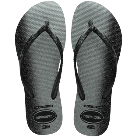 Havaianas - Women's Slim Gloss Flip Flops - Black (Add-On)