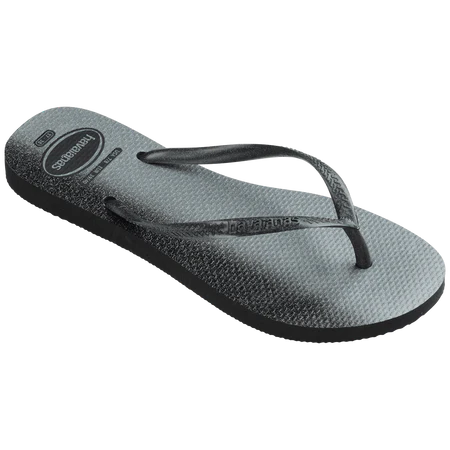 Havaianas - Women's Slim Gloss Flip Flops - Black (Add-On)