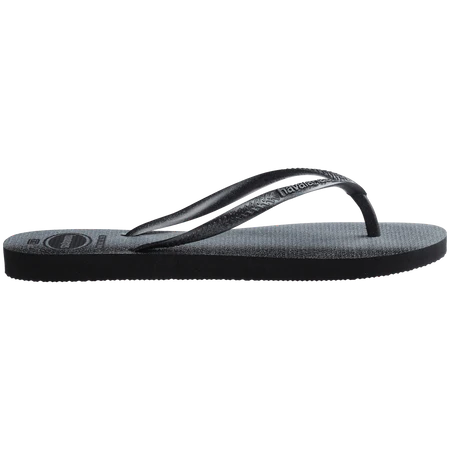Havaianas - Women's Slim Gloss Flip Flops - Black (Add-On)