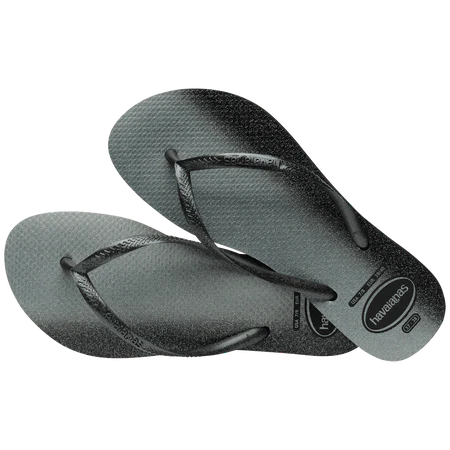 Havaianas - Women's Slim Gloss Flip Flops - Black (Add-On)