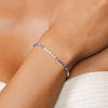 Lotus & Luna - Wisdom 2mm Metal Accent Healing Bracelet