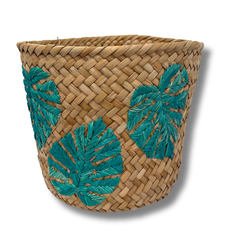 Beachly - Monstera Planter Basket - Seagrass (Add-On)