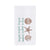 C&F Home - Christmas Ho Ho Ho Seashell Coastal Kitchen Towel