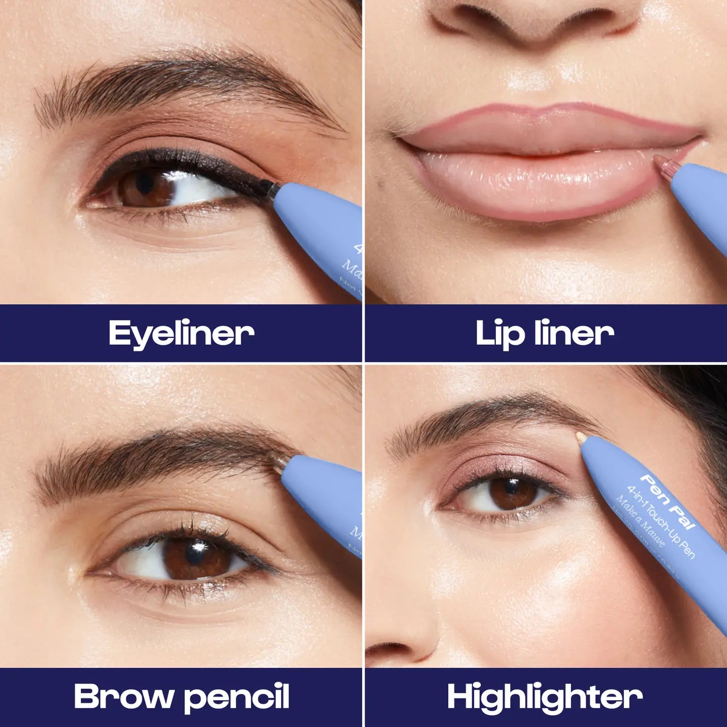 Alleyoop - Make A Mauve Pen Pal 4-in-1 Makeup Touch Up Pen