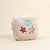 The Darling Effect - Teddy Pouch–Square Seashells & Pearls