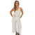 Beachly - Palms and Stripes Jumpsuit - Dune (Add-On)