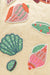 America & Beyond - Sea Shell Beaded Boat Tote