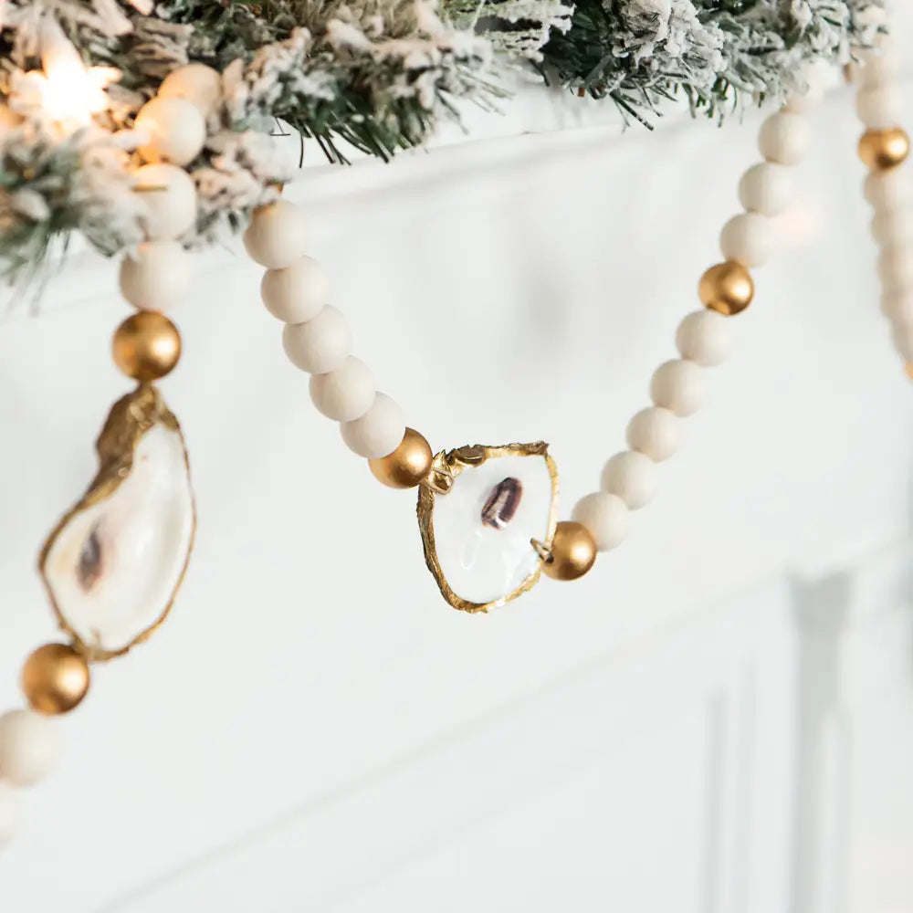 Grit and Grace Studio - Oyster Shell Garland