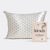 Kitsch - Standard Satin Pillowcase - Pearlized Cream & Coastal Blue Print