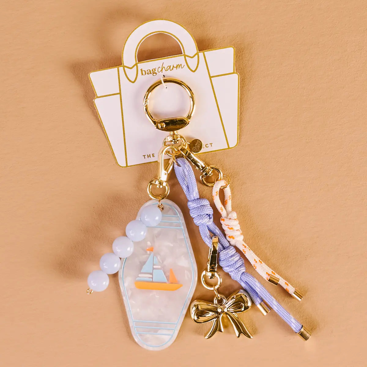The Darling Effect - Motel Key Bag Charm–Smooth Sailing