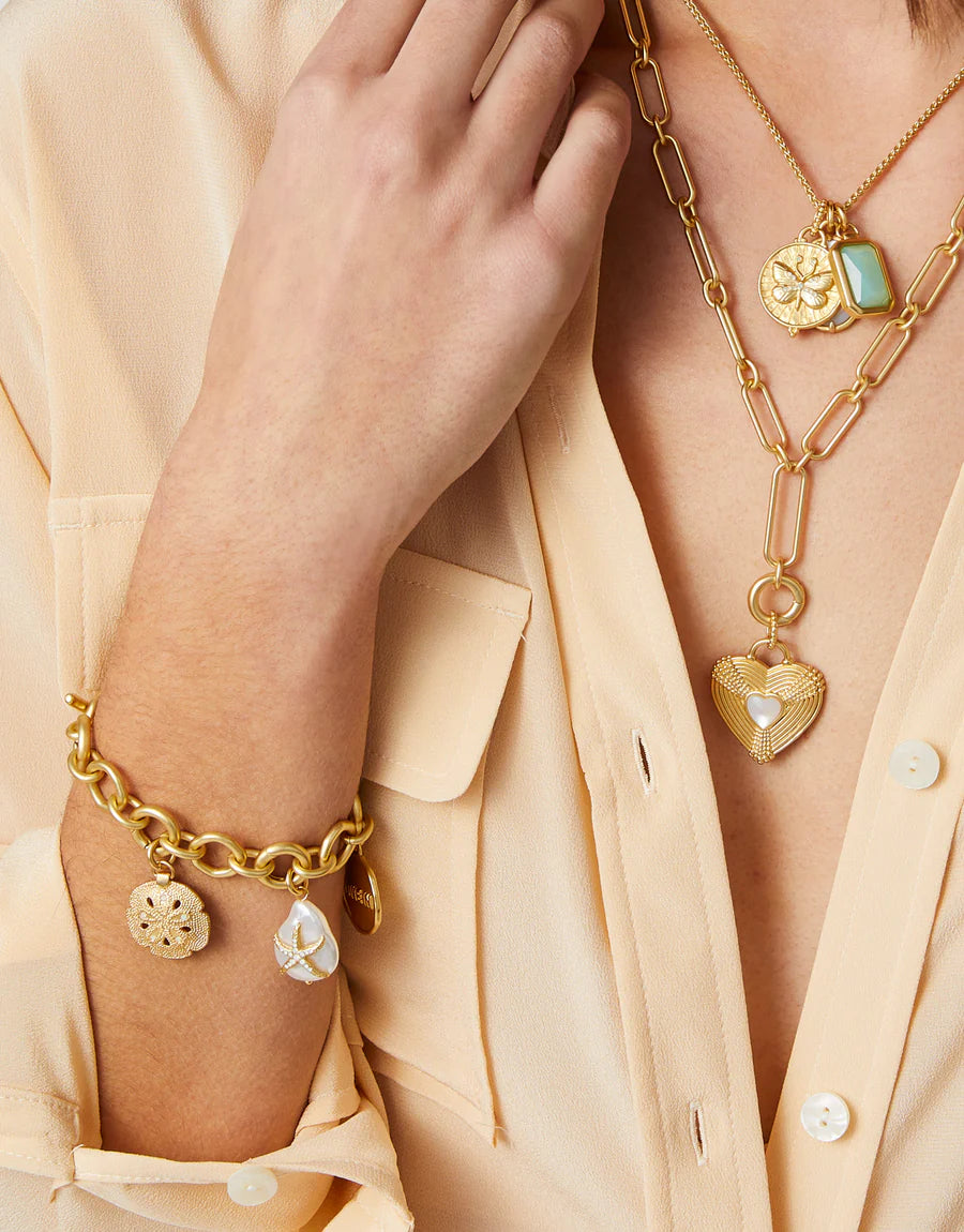 Spartina 449 - I Love the Sea Charm Bracelet
