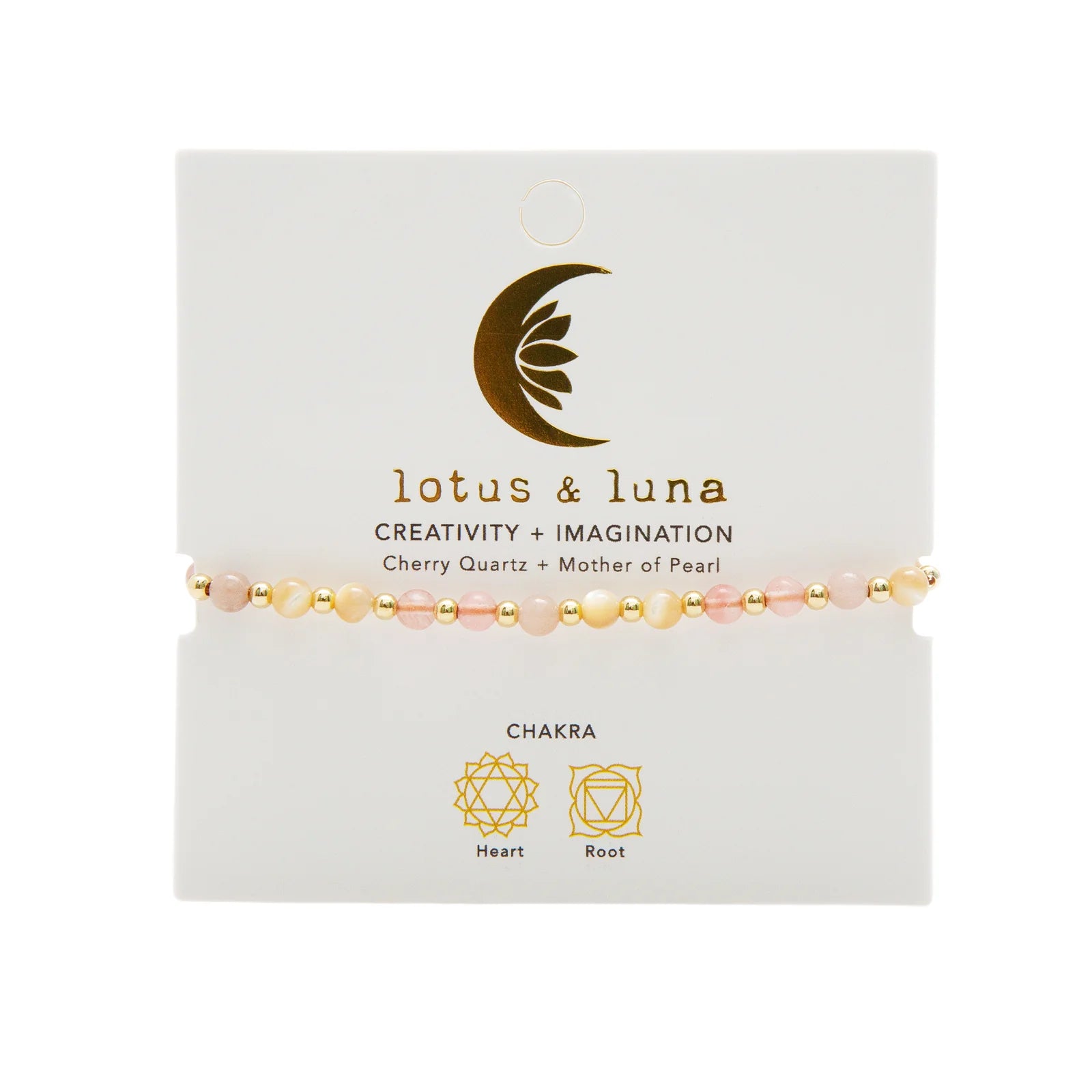 Lotus & Luna - Creativity & Imagination 4mm Metal Accent Bracelet