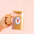 The Darling Effect - Square Glass Cup-Lobster