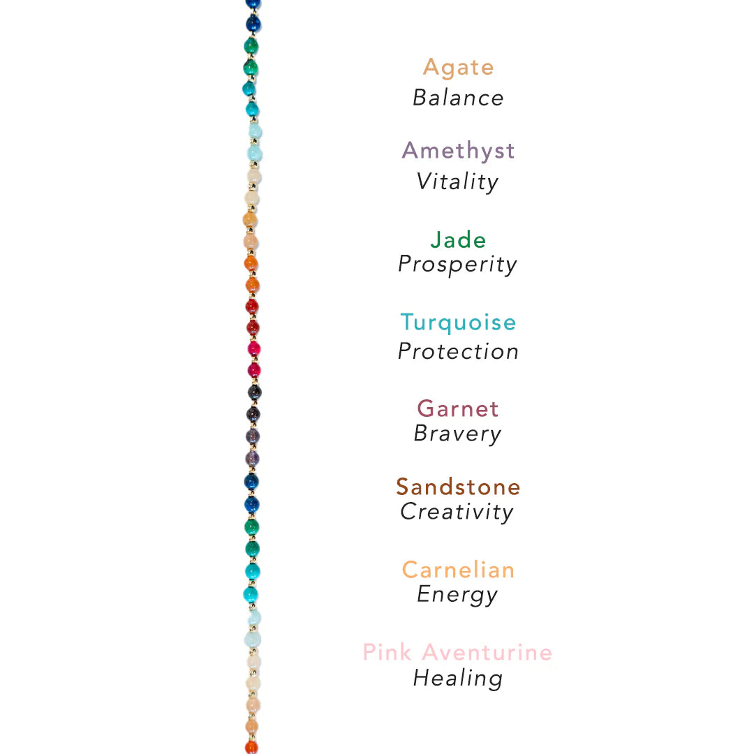 Lotus & Luna - Divine Healer 4mm Metal Accent Necklace (Add-On)