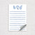 Gert & Co. - Mussel Shell Notepad