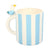 Somethng DIfferent - Striped Mug with Seagull
