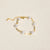 The Darling Effect - Pearl Paperclip Bracelet Chain