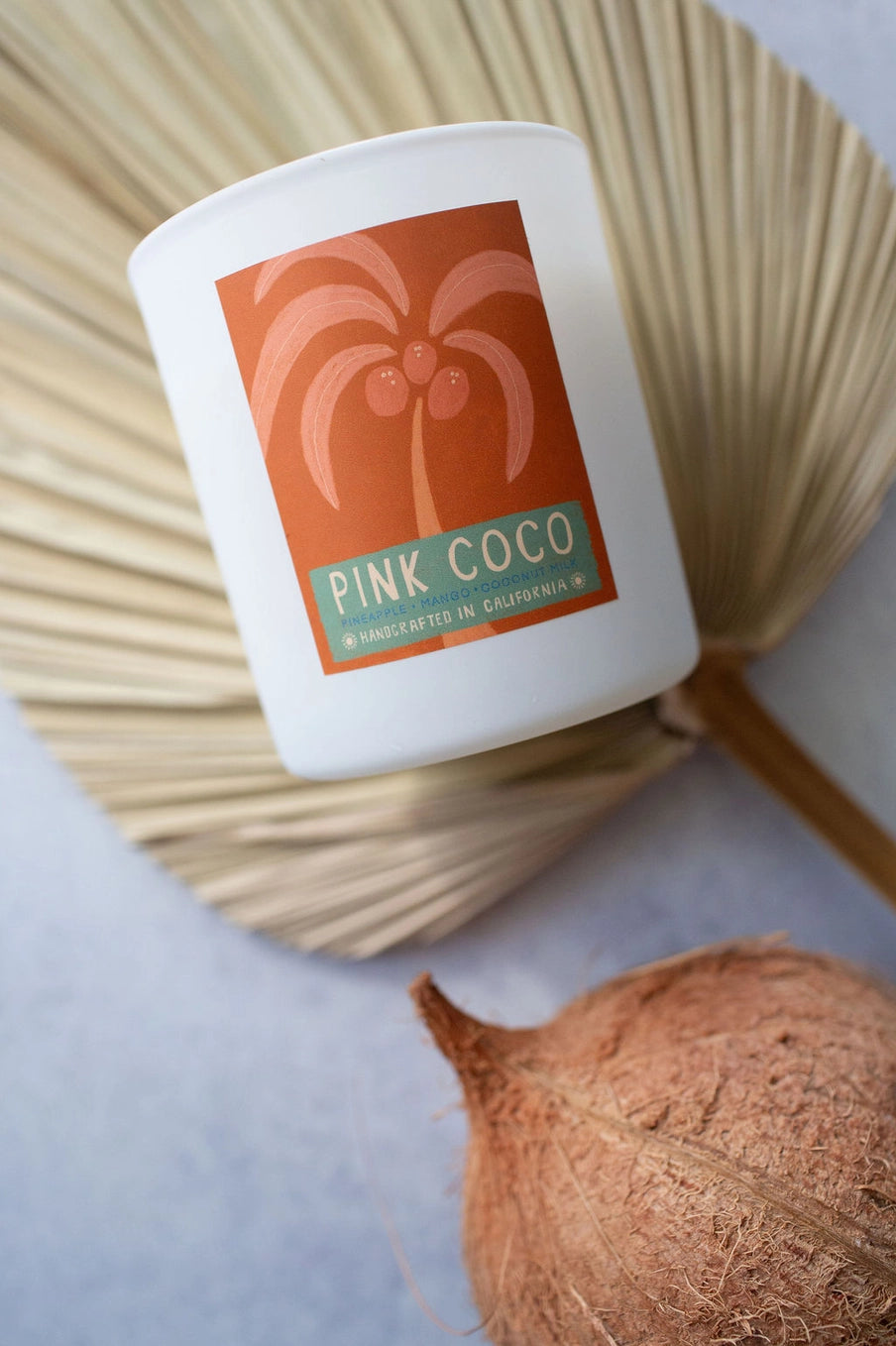 Feather & Coco - Pink Coco 7 oz Candle