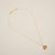 Designature New York -18K Gold Dipped Ocean Themed Pendant Pearl Beach Necklace