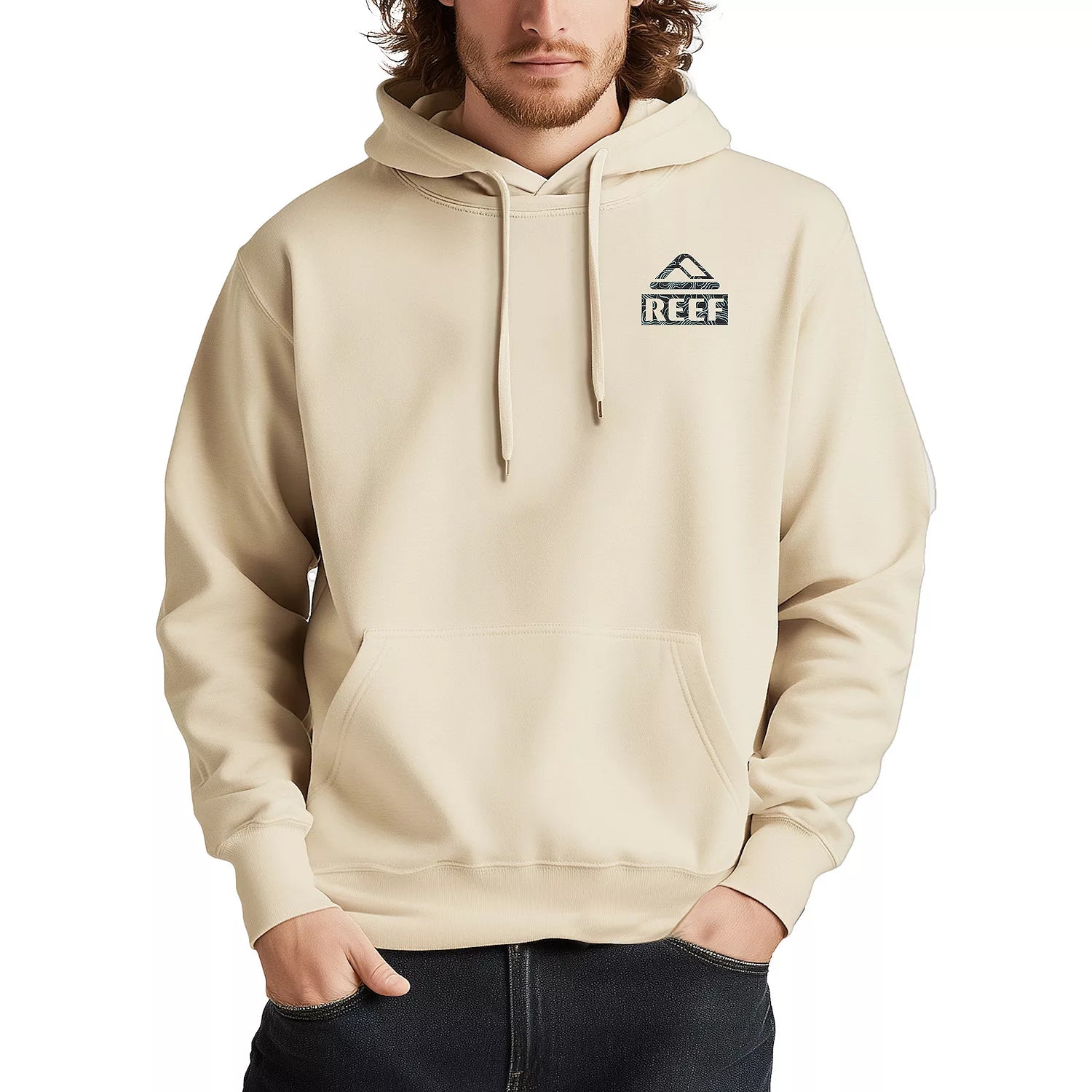 Reef - Bandit Pullover Hoodie Fleece - Almond Milk
