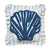 Peking Handicraft - Coastal Shell Tufted Hook Pillow