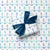 Gert & Co - Blue Anchors Gift Wrap