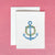 Gert & Co - Holiday Anchor Greeting Card