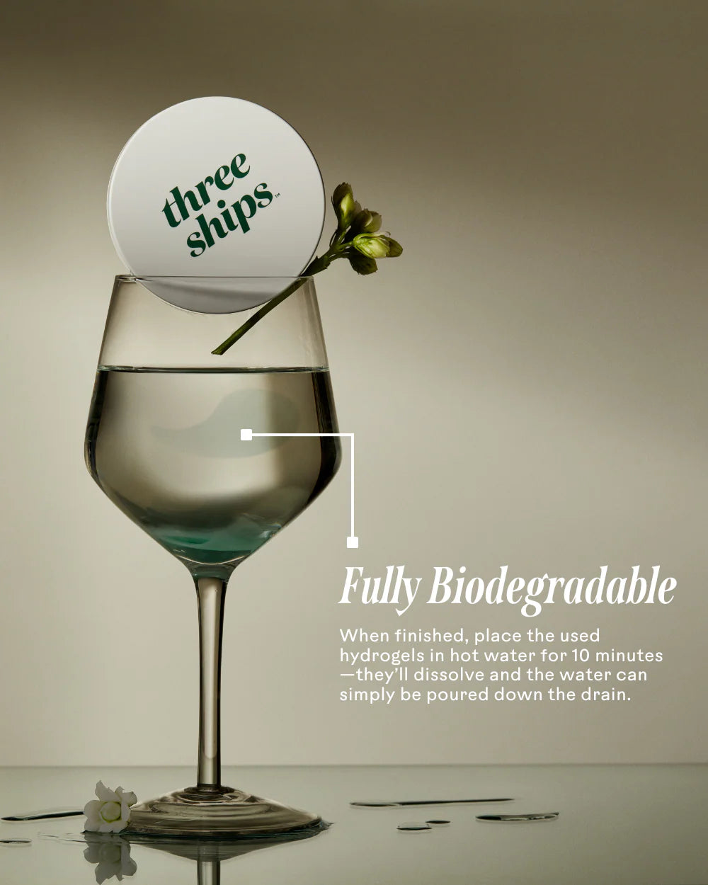 Three Ships - OffDuty™ Sea Algae + Bio-Peptide Smoothing Biodegradable Eye Masks