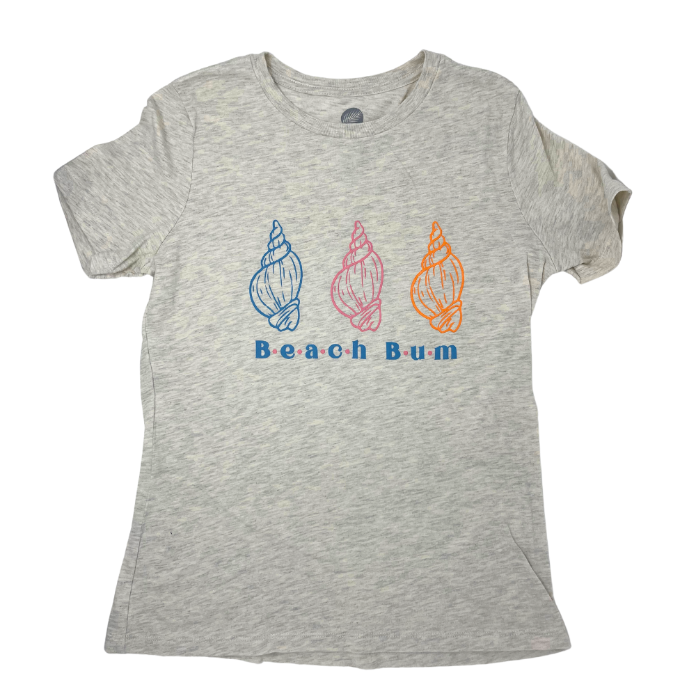 Beachly - Beach Bum Tee - Oatmeal (Add-On)