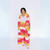 Gyal Bashy - Hand Dyed Organic Cotton Mona Ombre Maxi Kaftan - Citrus Sunset