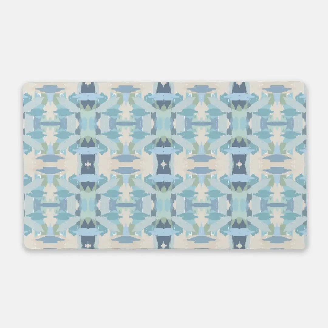 Clairebella - Mila Blue Mat | Colorful Desk Mat | Washable Desk Mat