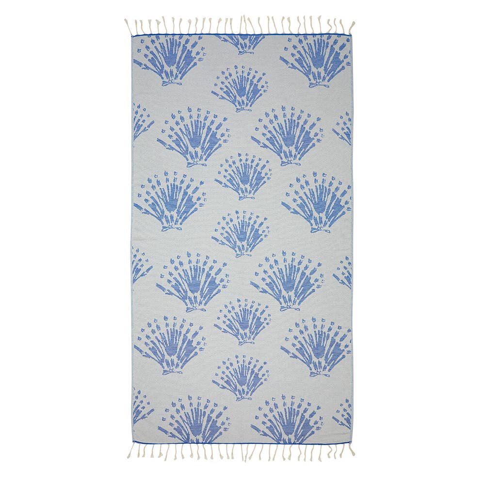 Kikoya - Pearls Turkish Bath Towels 35x70 Beach Terry Pool Spa Sauna - Pearl Blue (Add-On)