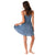 Lotus & Luna - Twilight Tribal Stripe Daiquiri Dress with Adjustable Straps