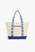 America & Beyond - Coastal Claw Beaded Boat Bag