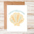 Sunshine + Saltwater - Congratshellations Greeting Card