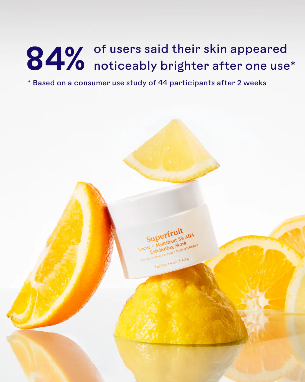 Three Ships - Superfruit Lactic + Multifruit 8% AHA Exfoliating Mask (Add-On)