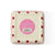 Printed Ceramic Berry Basket - Pink Wildflower