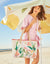 Spartina 449 - Beach Tote Lilac Flamingo (Add-On)