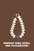 The Coconut Collective - Pua and Shell Phone Wristlet (Hebrew Cone And Puakenikeni)