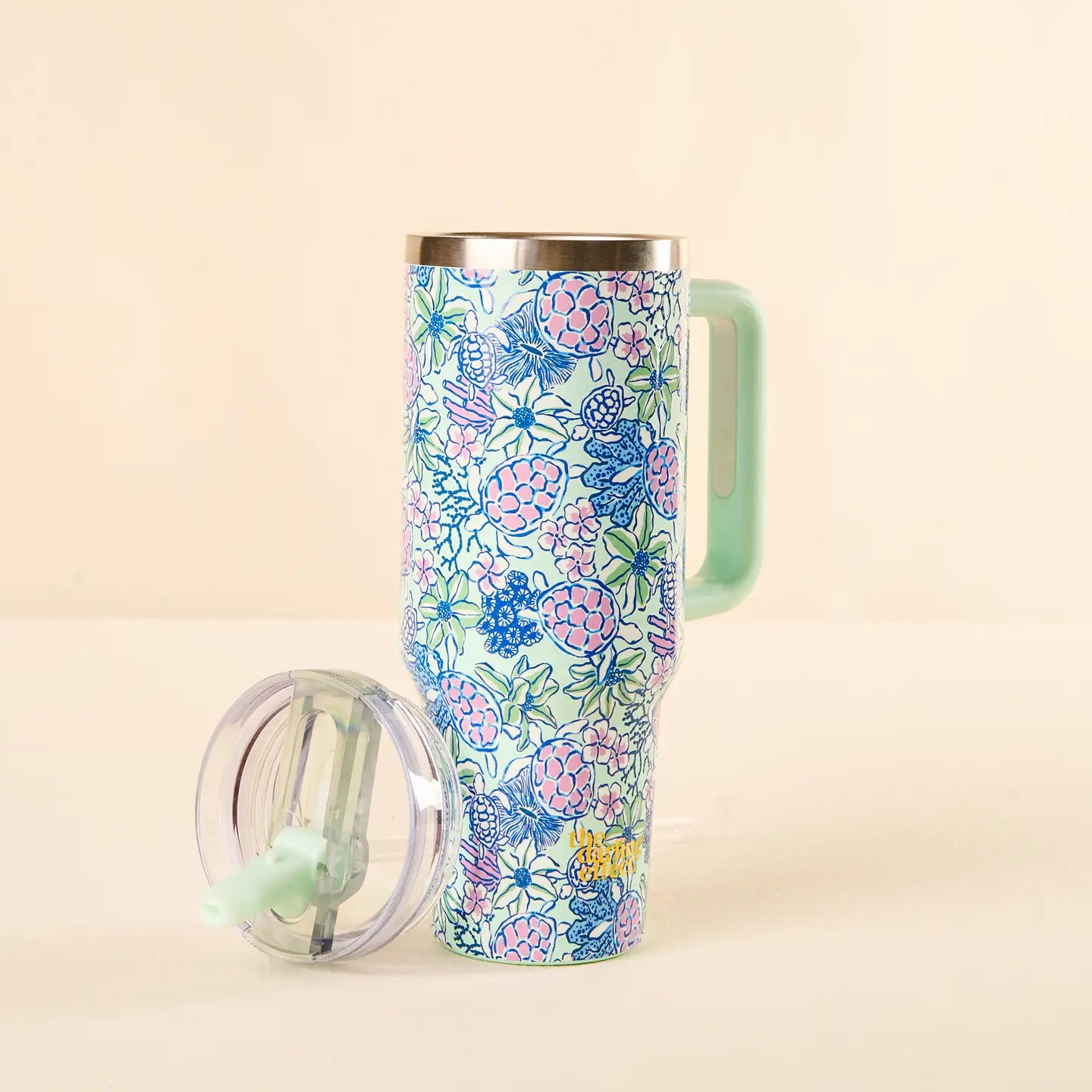The Darling Effect - 40 oz Lifestyle Flip Straw Tumbler–Coastal Cove