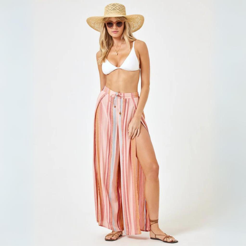 L Space - Striped Cali Pant - Santa Monica Stripe (Add-On)