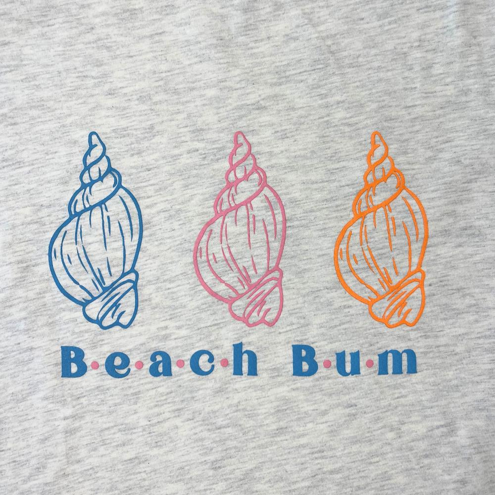 Beachly - Beach Bum Tee - Oatmeal (Add-On)