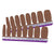 Color Street 'Sahara Jewel' Nail Polish Strips, 16 Count (Pack of 1)