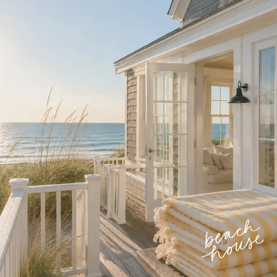 Poured Goods - Beach House Candle | Coconut + Vanilla