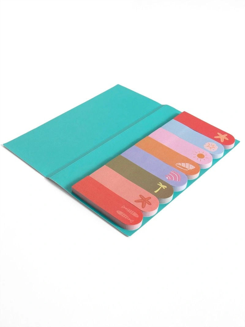 Sunny Beach & Coastal Sticky Note Tabs