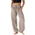 Lotus & Luna - Stone Cotton Castaway Pants