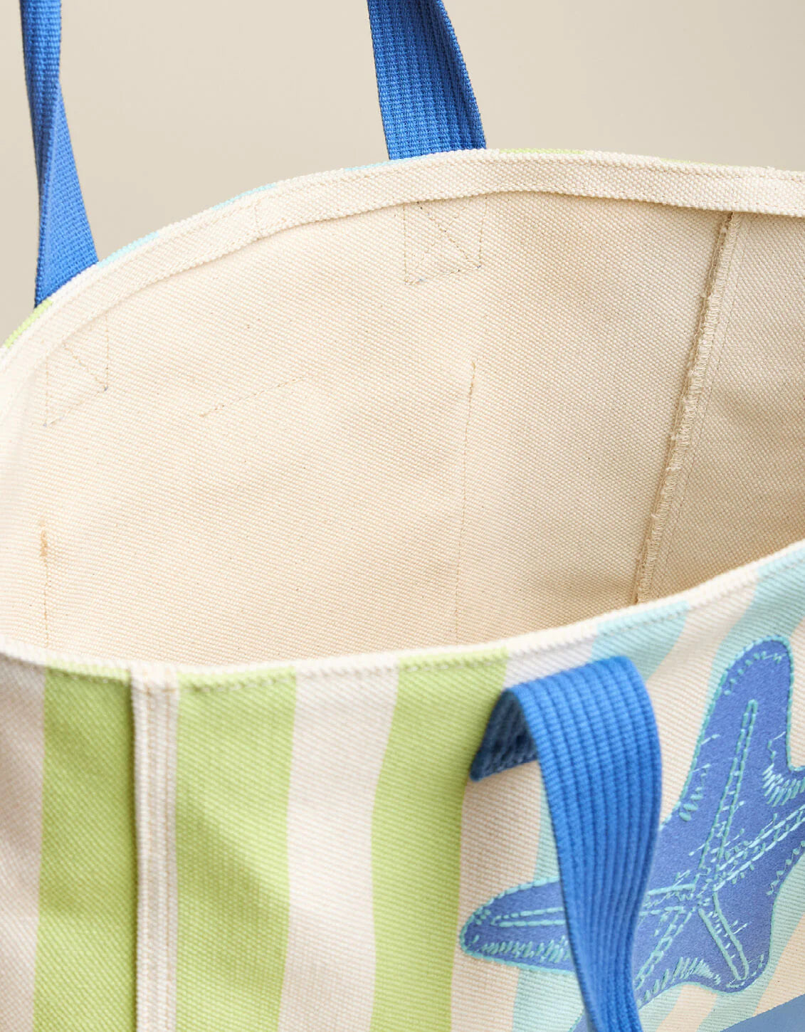 Spartina 449 - Beach Tote Blue Starfish