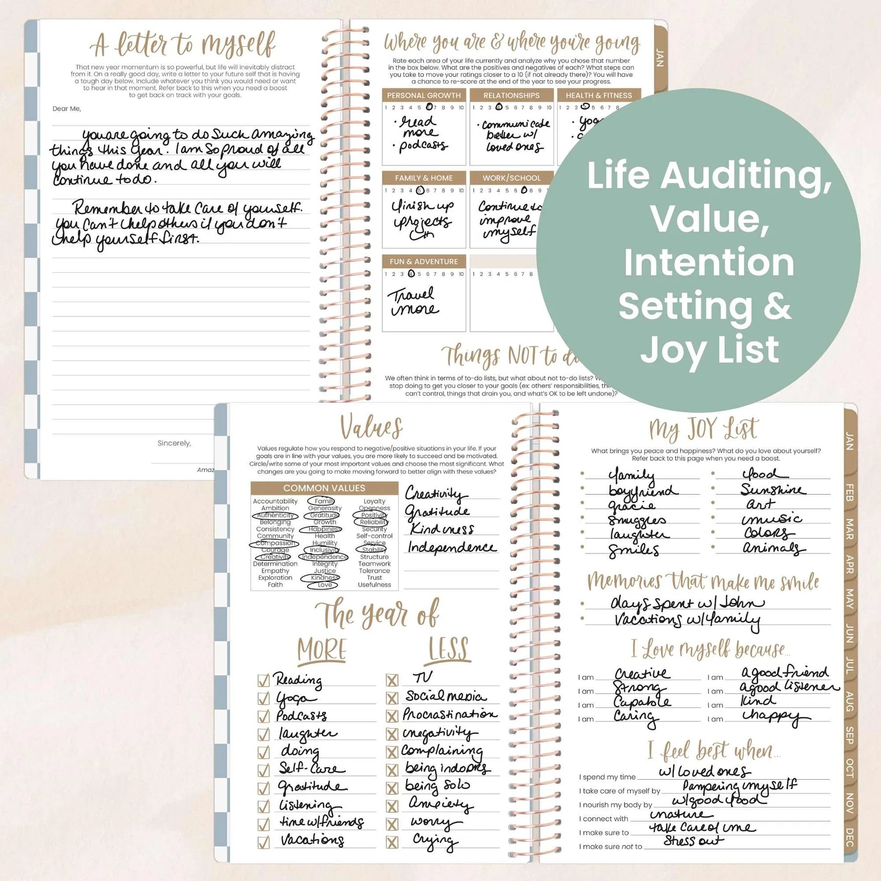 Bloom - 2026 Soft Cover Planner, 5.5" x 8.25", Checkered