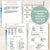 Bloom - 2026 Hard Cover Planner, 8.5" x 11", Coastal Calm