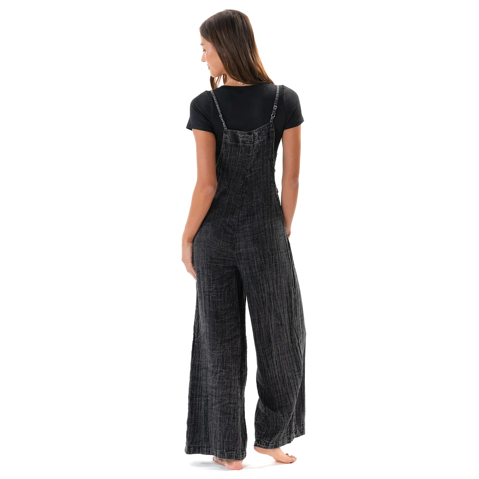 Lotus & Luna - Vintage Black Nomad Jumpsuit